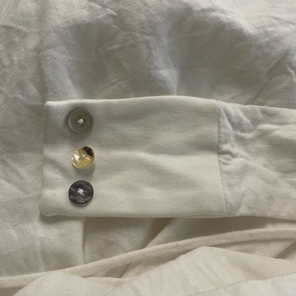 Farm Rio White Flower Layered Dress - Picture 4 of 5